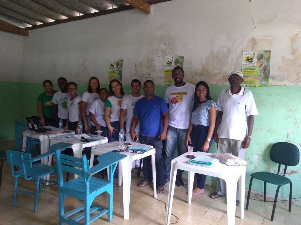 Secretaria de Assistência Social leva atendimento Itinerante ao Povoado do Novo Itamaraty.